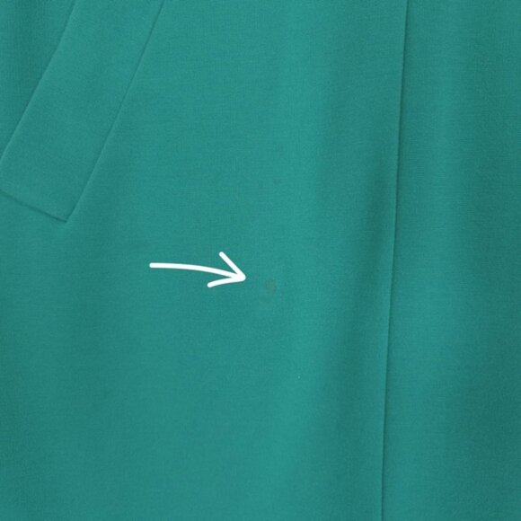 Diane Von Furstenberg Carpreena Mini Dress GREEN Size 6 Full Zipper Sleeveless - Picture 10 of 15